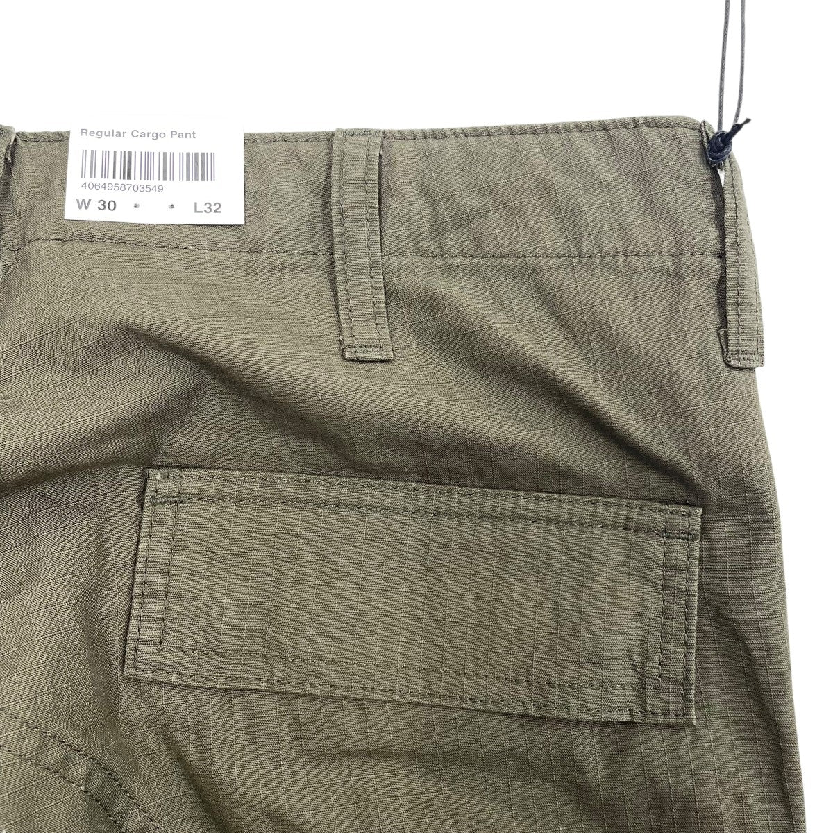 CarHartt blackrinsed REGULAR CARGO PANTカーゴパンツ1032467-23F 古着・中古-4枚目のアイテム画像