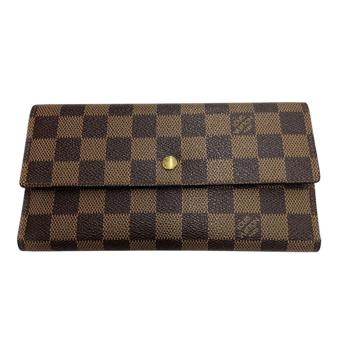 LOUIS VUITTON ポルトトレゾール2つ折り財布N61217 古着・中古-1枚目のアイテム画像