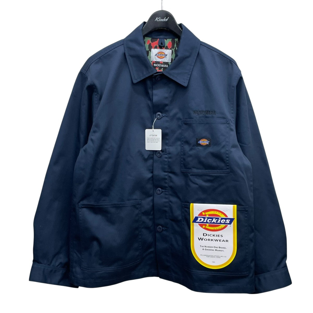 WACKO MARIA×Dickies ワークジャケット26SS-WMO-DC01 古着・中古-1枚目のアイテム画像