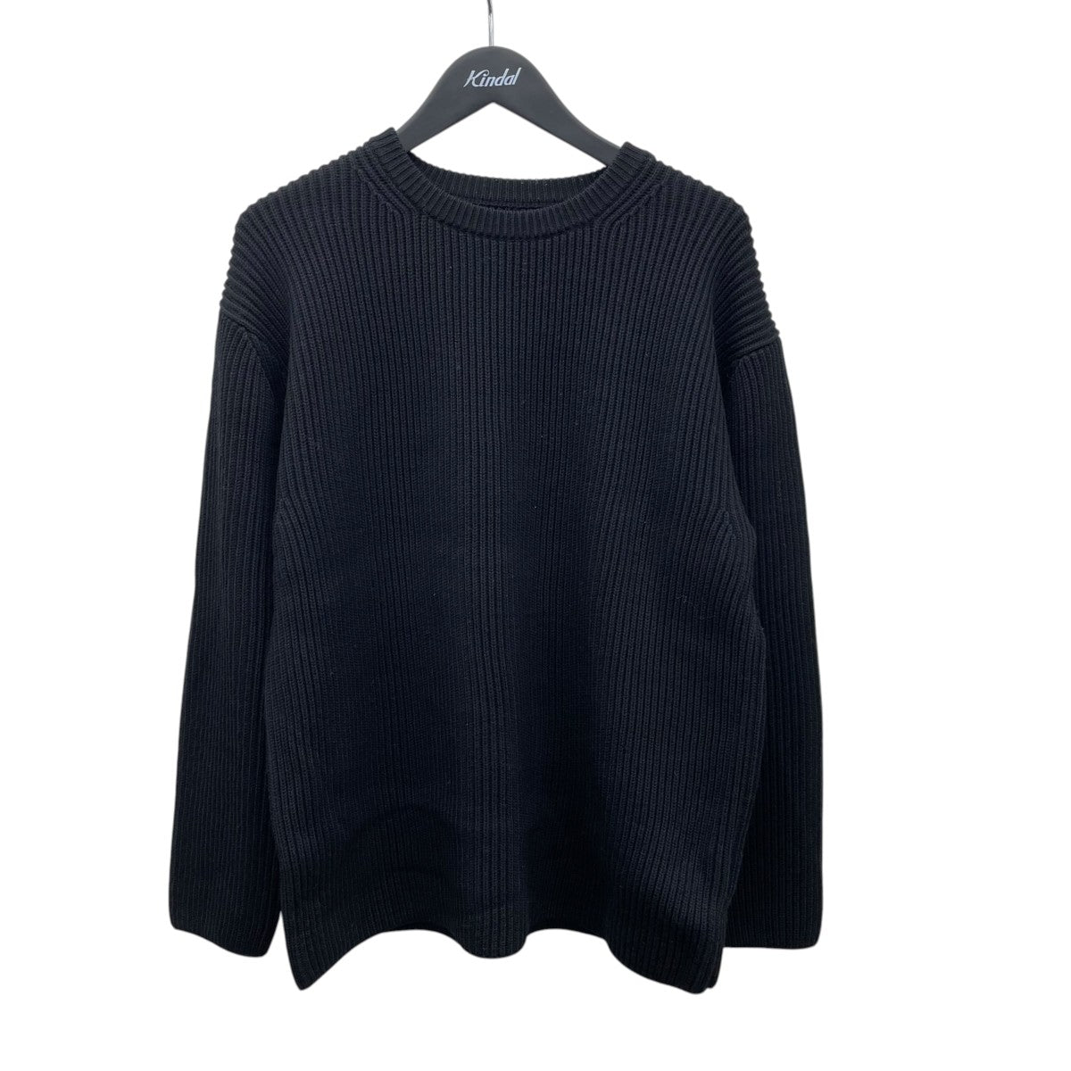 SOLID WOOL RIB CREW NECKニットBN-22FN-036