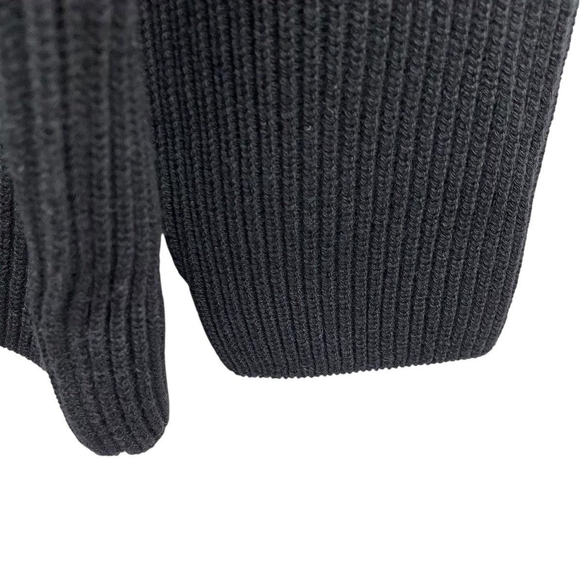 SOLID WOOL RIB CREW NECKニットBN-22FN-036