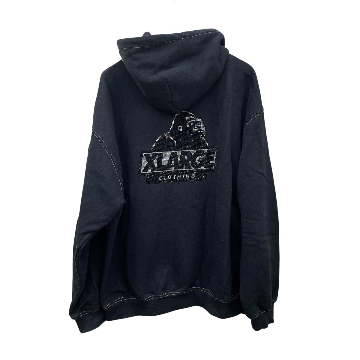 RHINESTONE OG ZIP HOODED SWEATSHIRTジップパーカー101243012017