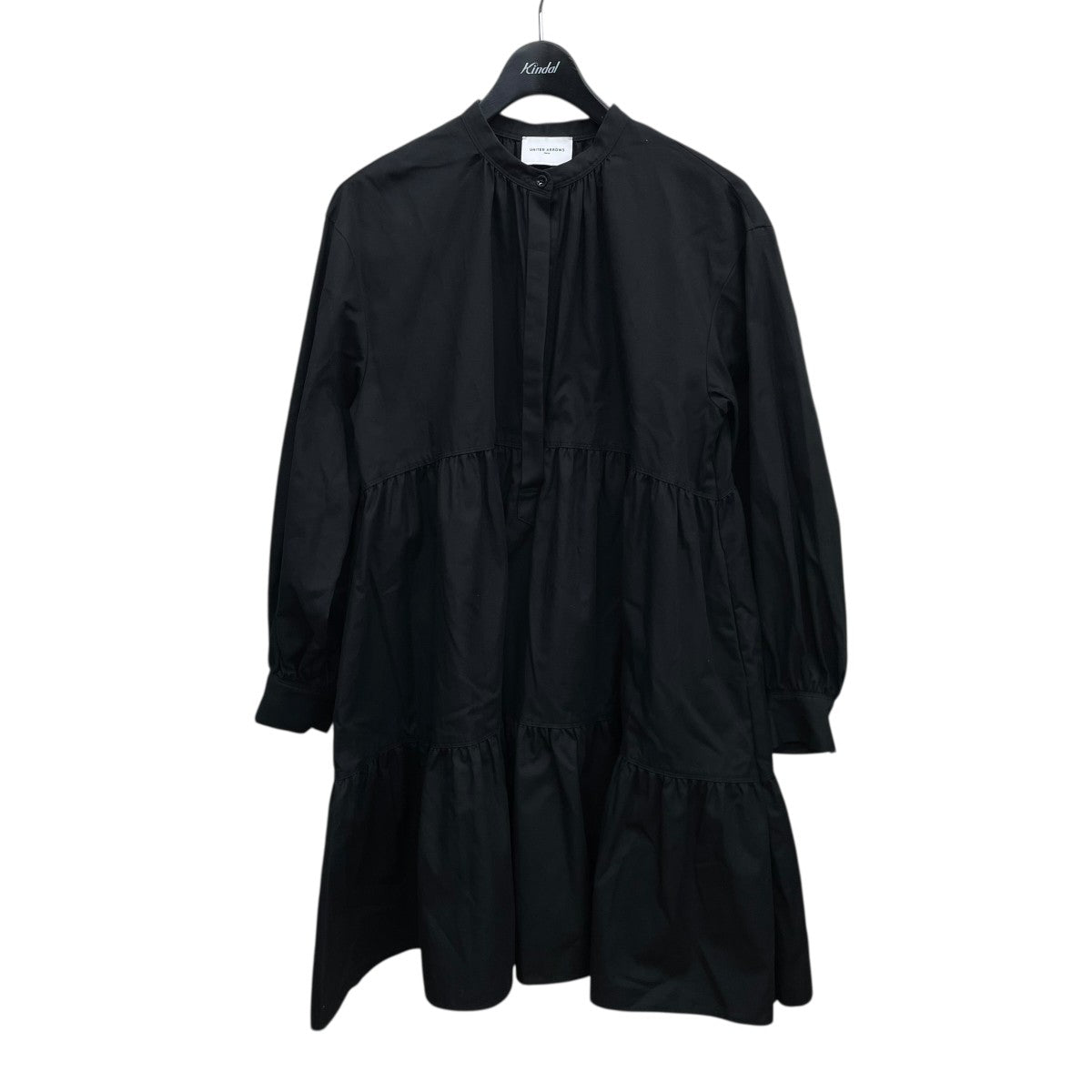 UNITED ARROWS TOKYO コットンティアードミニワンピース長袖ワンピース1526-162-3781 古着・中古-1枚目のアイテム画像