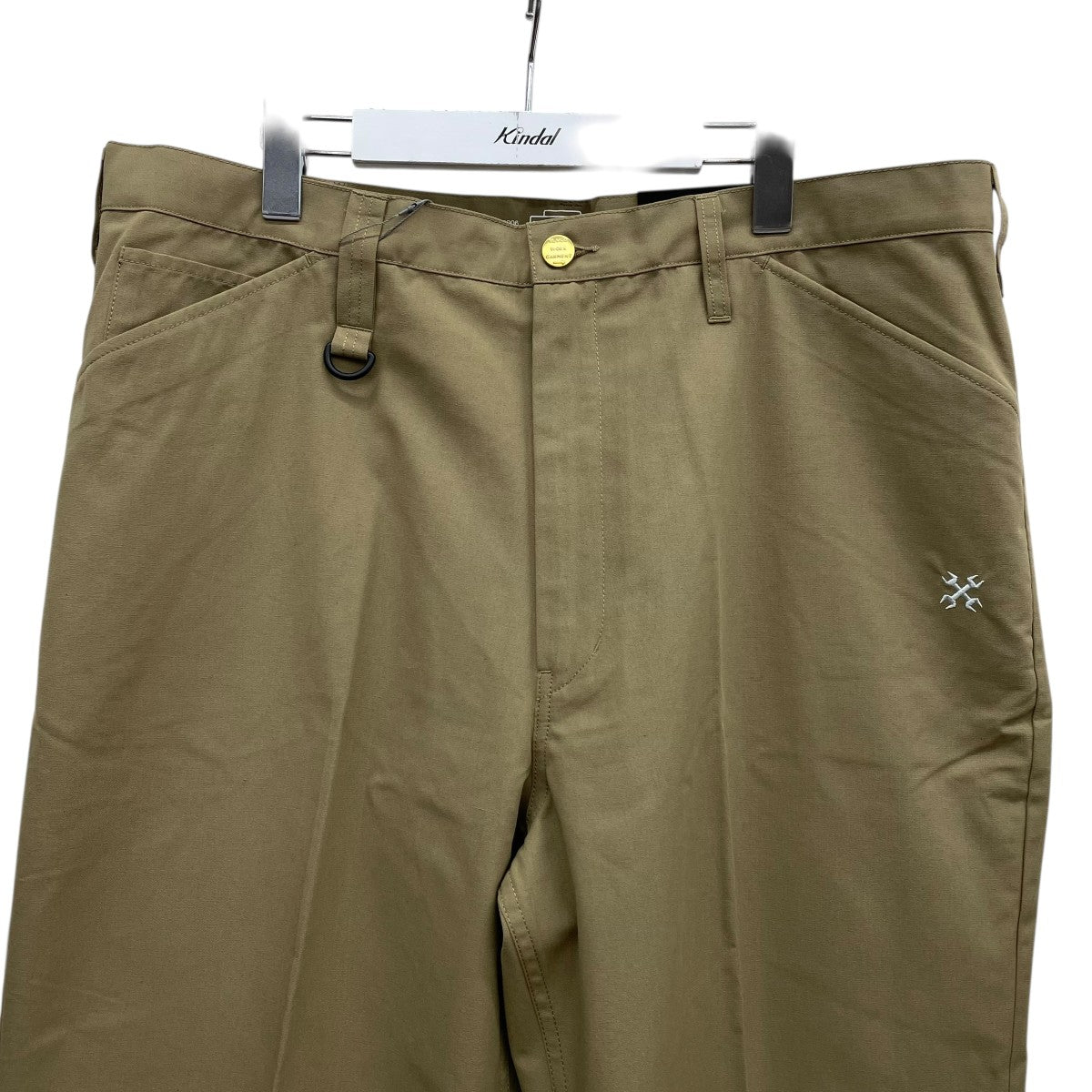 BLUCO WORK GARMENT LIGHT 5-POCKET WORK PANTS 141-41-012 古着・中古-3枚目のアイテム画像