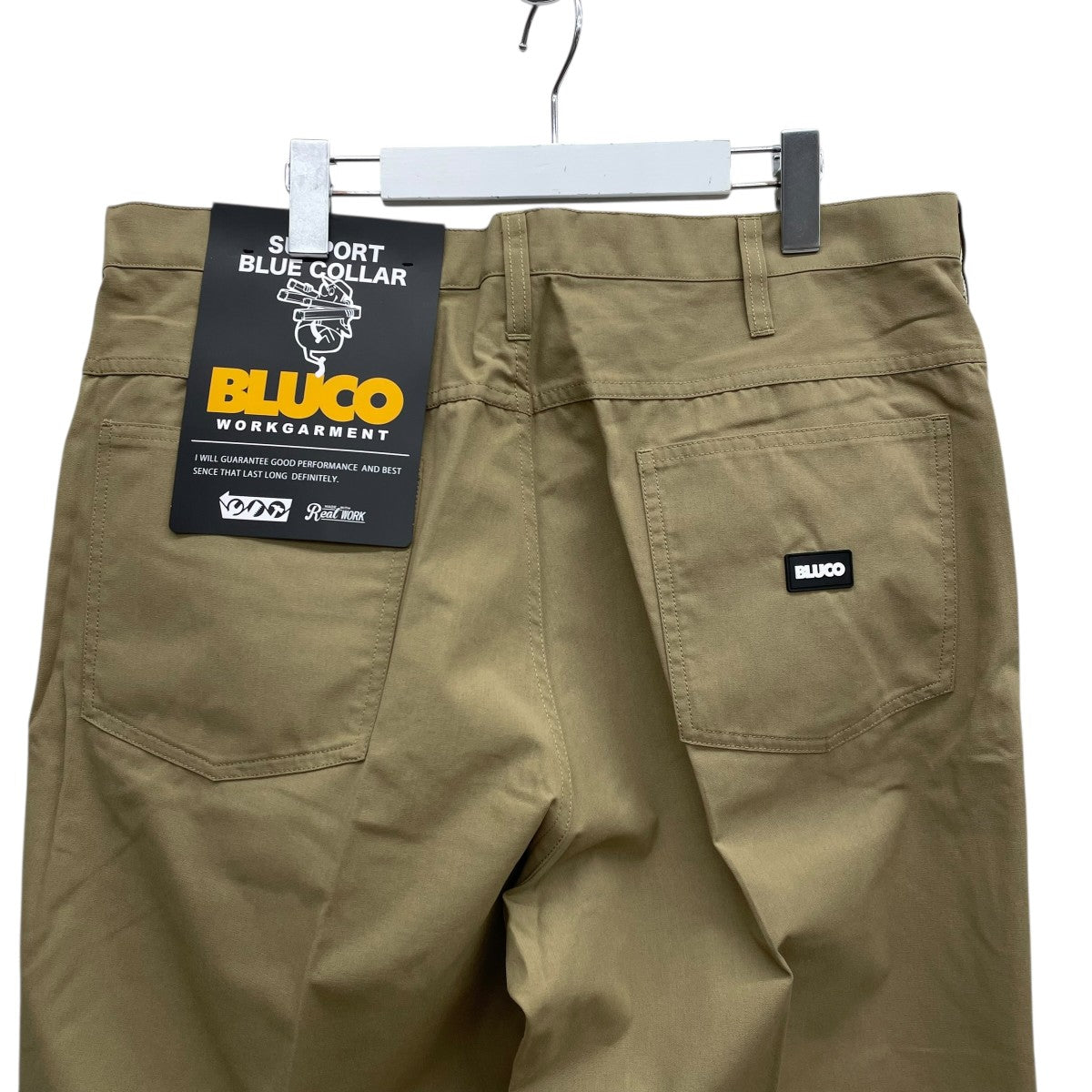 BLUCO WORK GARMENT LIGHT 5-POCKET WORK PANTS 141-41-012 古着・中古-6枚目のアイテム画像