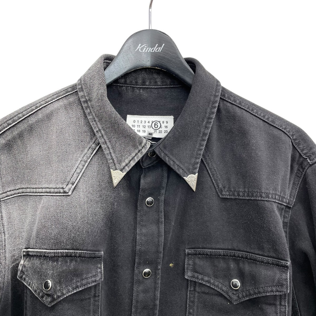 MM6 Maison Margiela(マルタンマルジェラ) 25AWデニムウエスタンシャツ