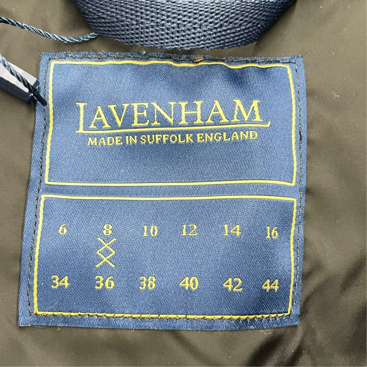 LAVENHAM キルティングジャケットLV10114 古着・中古-5枚目のアイテム画像