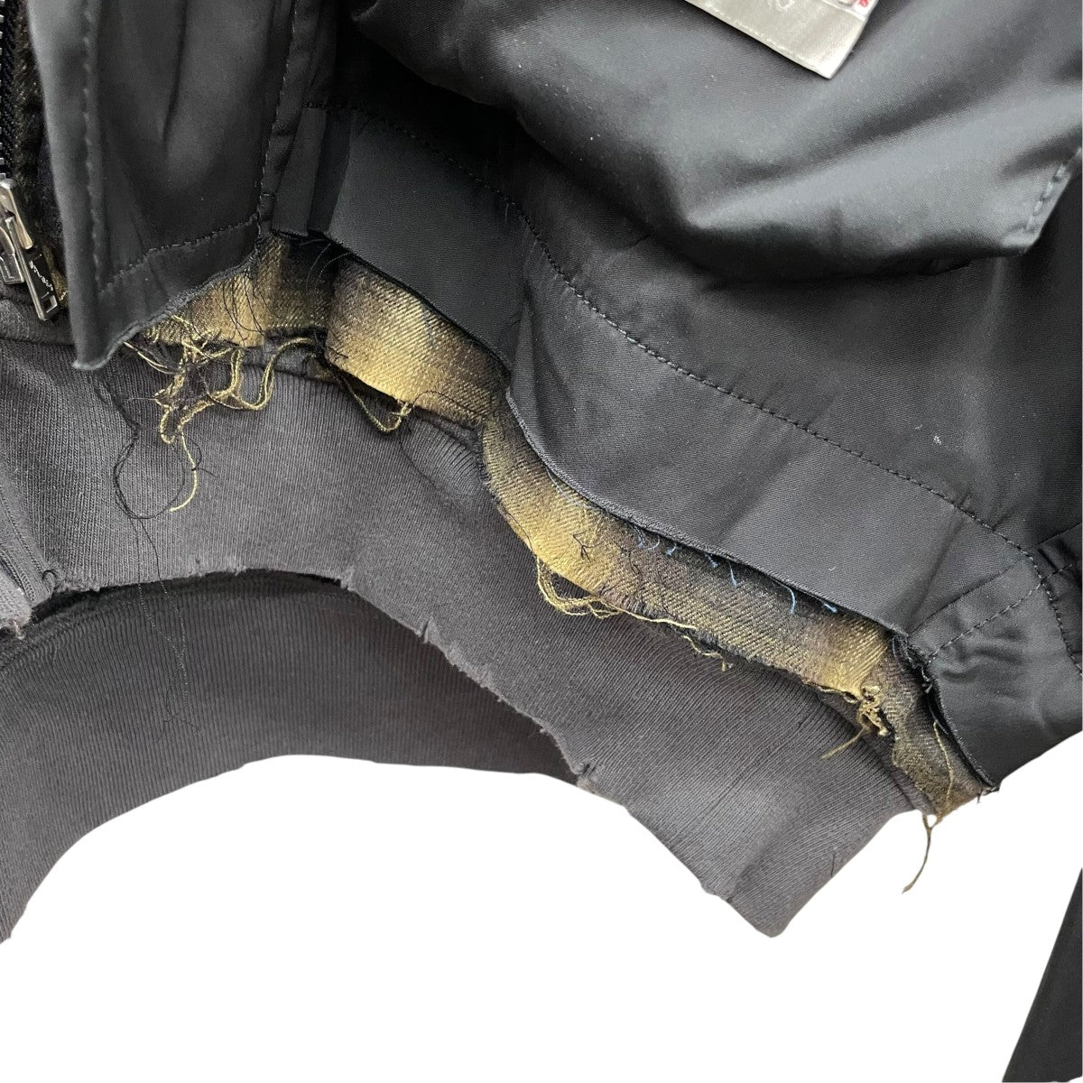 Maison MIHARA YASUHIRO 25SSTRIPLE LAYERED FLY FISH JACKETジップパーカーB14BL021 古着・中古-4枚目のアイテム画像