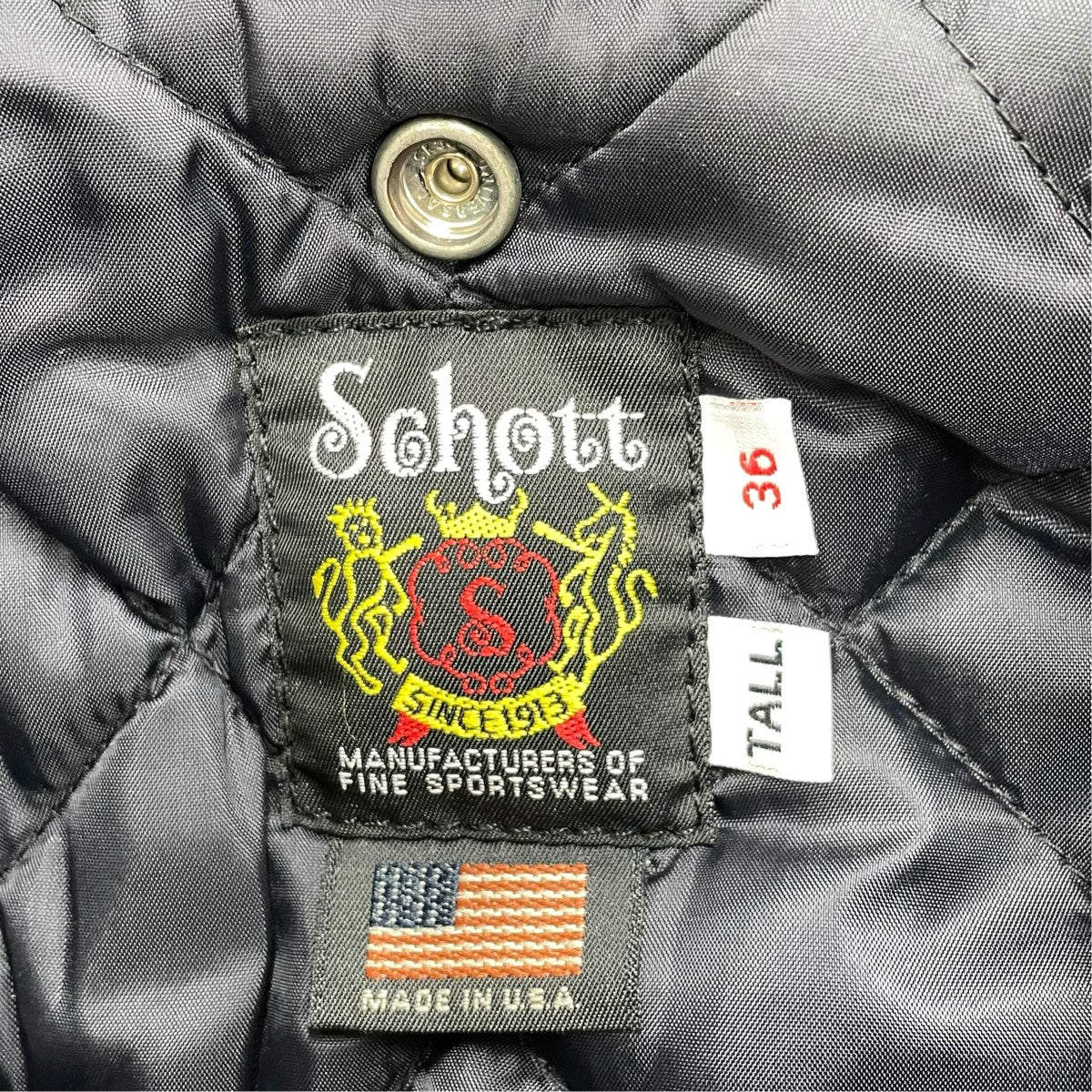 Schott レザージャケット7823950084 古着・中古-6枚目のアイテム画像