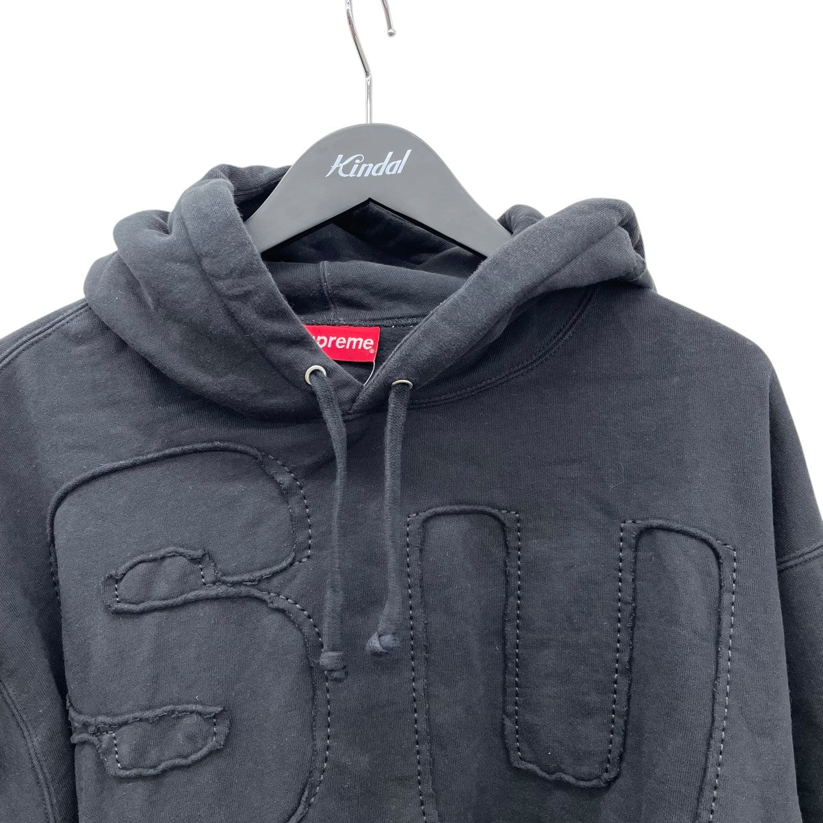 Cut out Letters hooded Sweatshirtパーカー