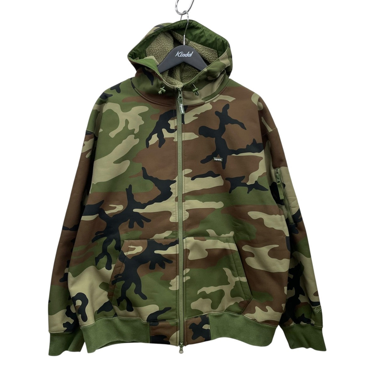 Supreme Zip Hooded SweatshirtジップパーカーWINDSTOPPER 古着・中古-1枚目のアイテム画像