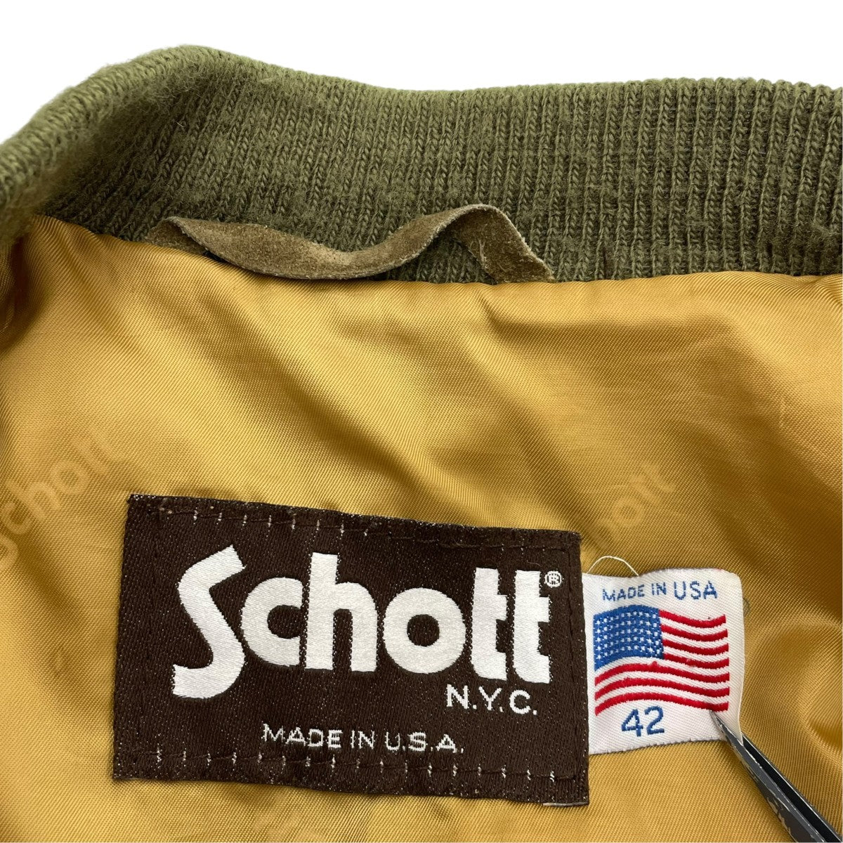 Schott ブルゾン 古着・中古-7枚目のアイテム画像