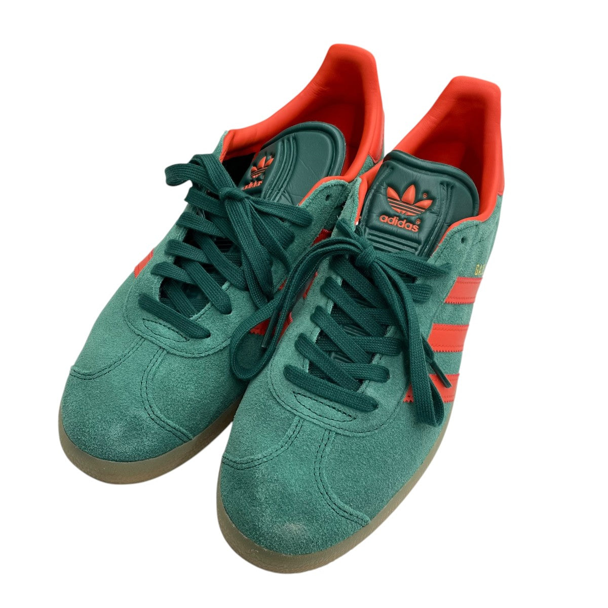 adidas GAZELLE CGREEN PRERED GUM3スニーカーIG6200 古着・中古-1枚目のアイテム画像