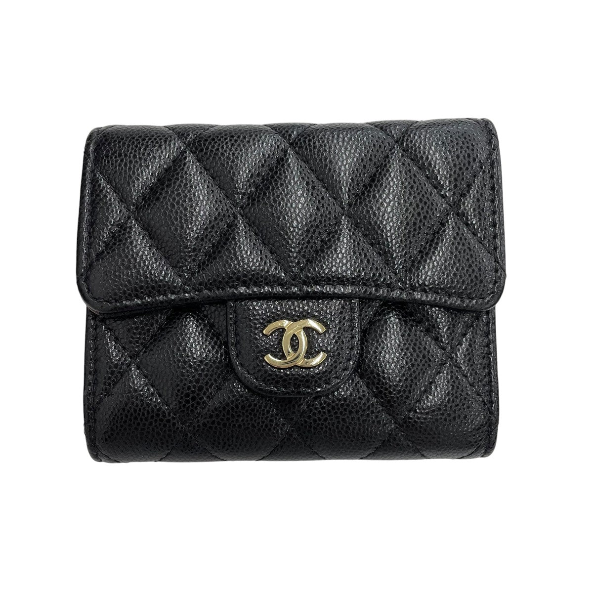CHANEL 3つ折り財布 古着・中古-1枚目のアイテム画像