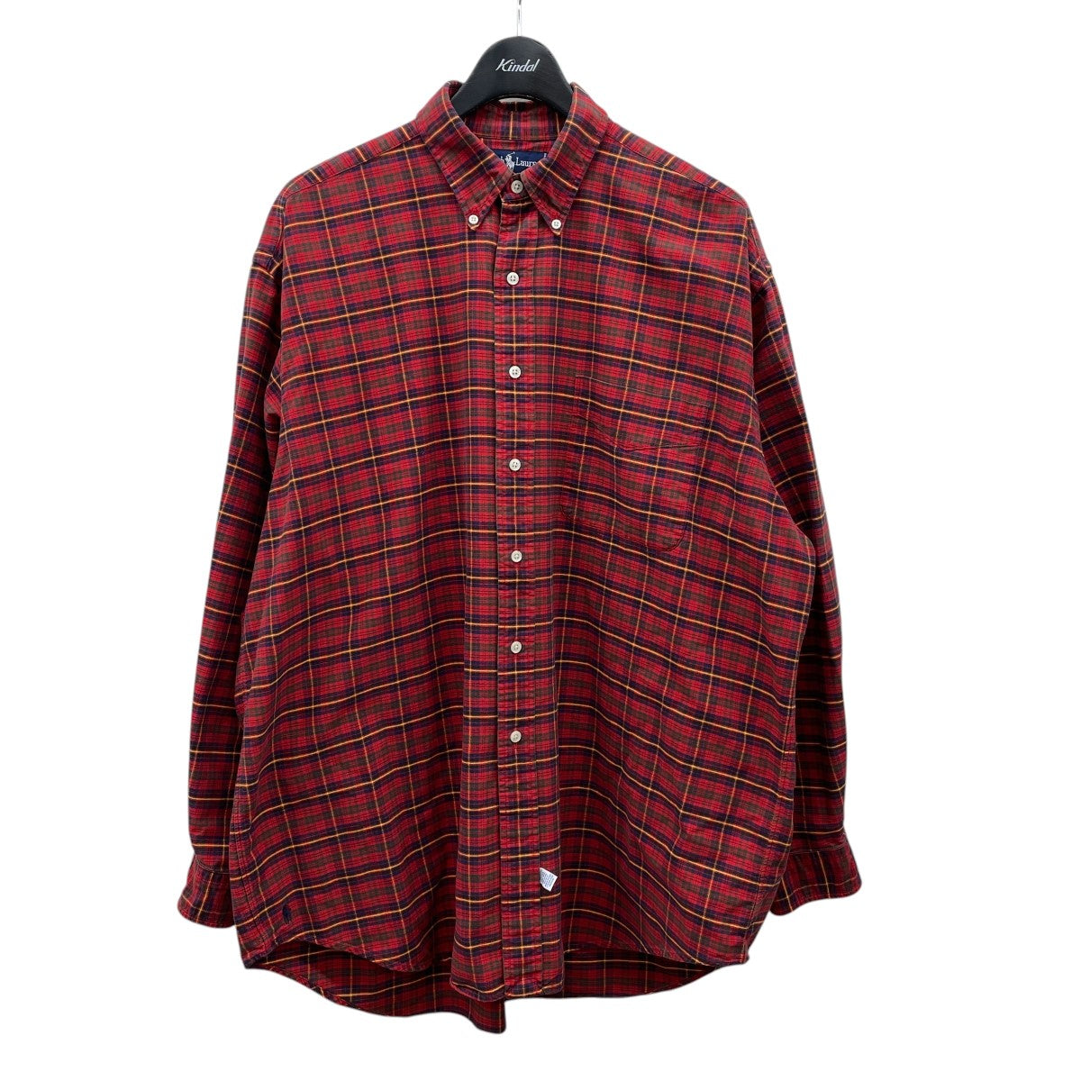 RALPH LAUREN The Big Oxfordチェックシャツ 古着・中古-1枚目のアイテム画像
