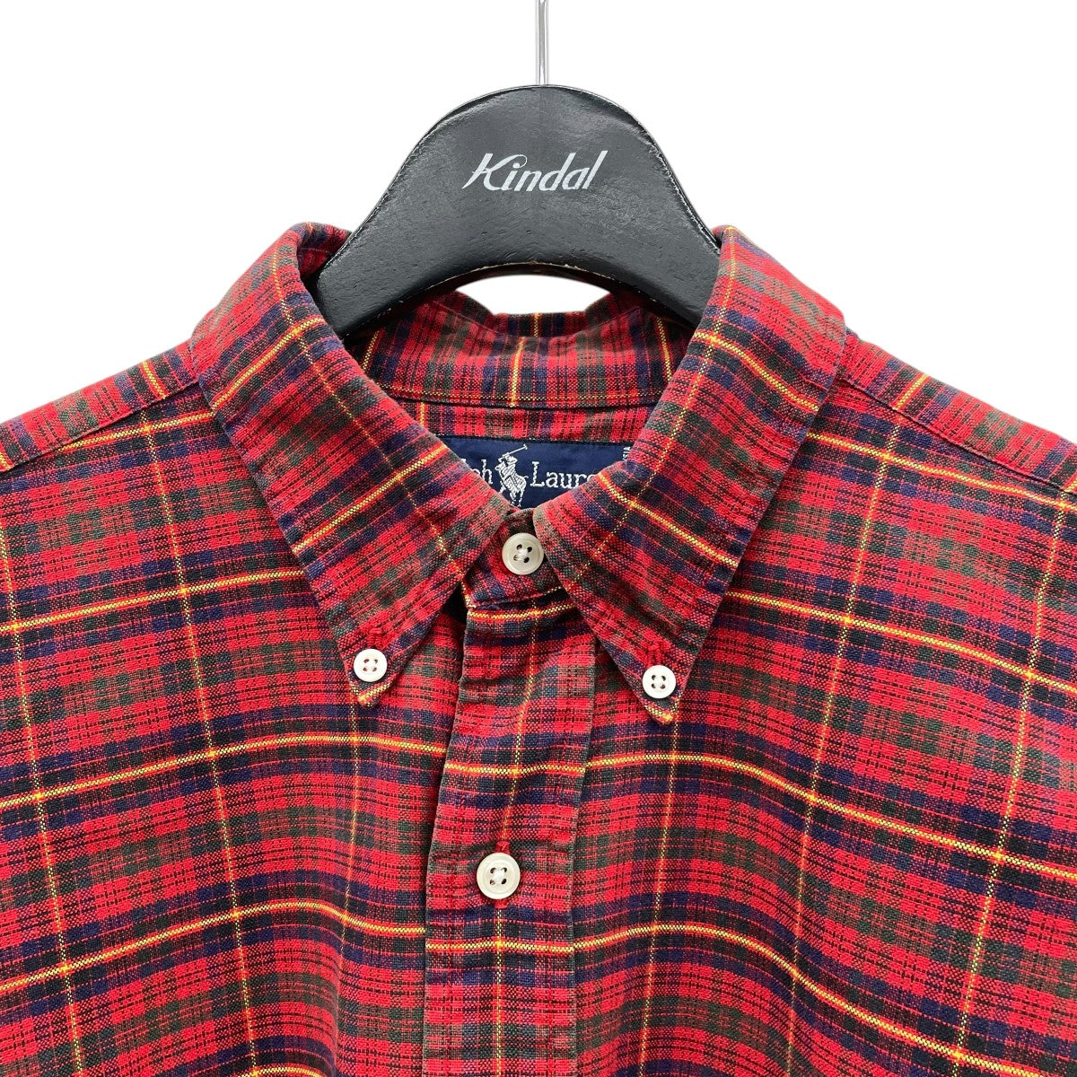 RALPH LAUREN The Big Oxfordチェックシャツ 古着・中古-3枚目のアイテム画像