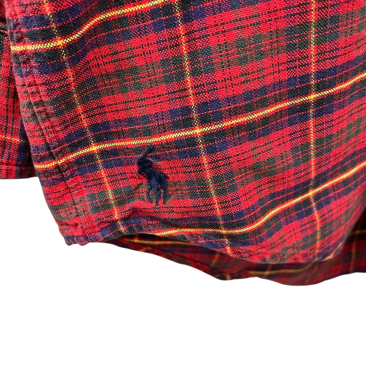 RALPH LAUREN The Big Oxfordチェックシャツ 古着・中古-5枚目のアイテム画像