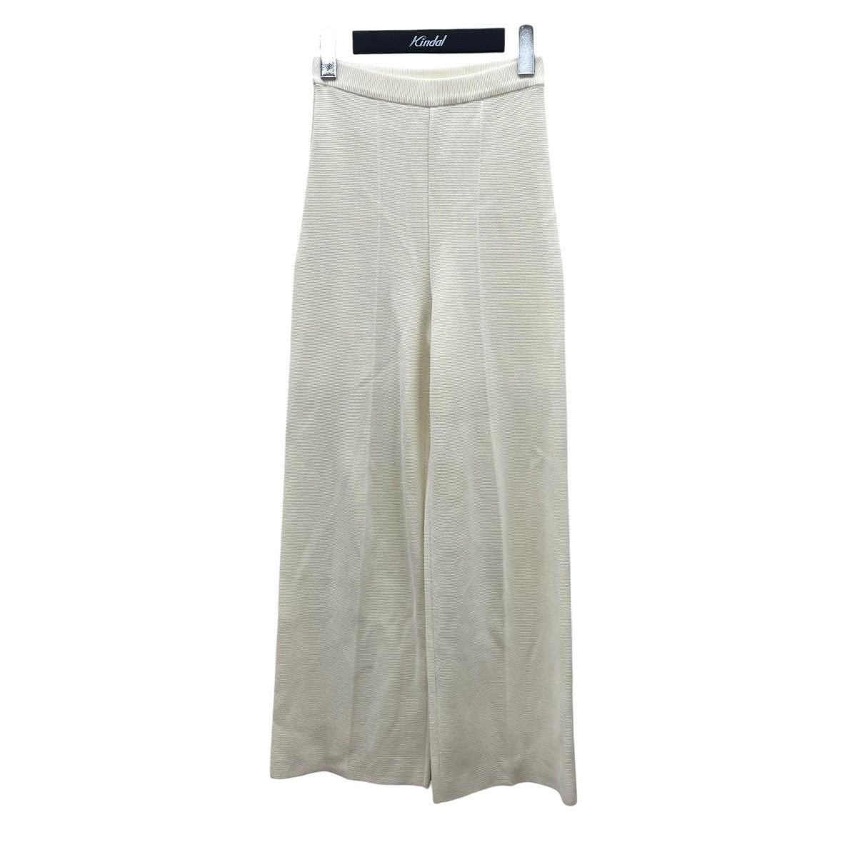 unof(ウノフ) ふじあみKNIT PANTS アイボリー サイズ M｜【公式