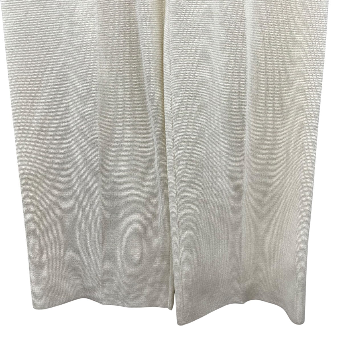 UNOF ふじあみKNIT PANTS unof(ウノフ) ふじあみKNIT PANTS アイボリー サイズ M｜【公式
