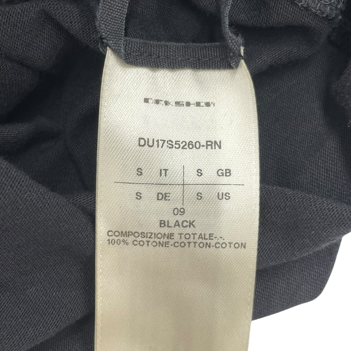 DRKSHDW 長袖カットソーDU17S5260-RN 古着・中古-5枚目のアイテム画像