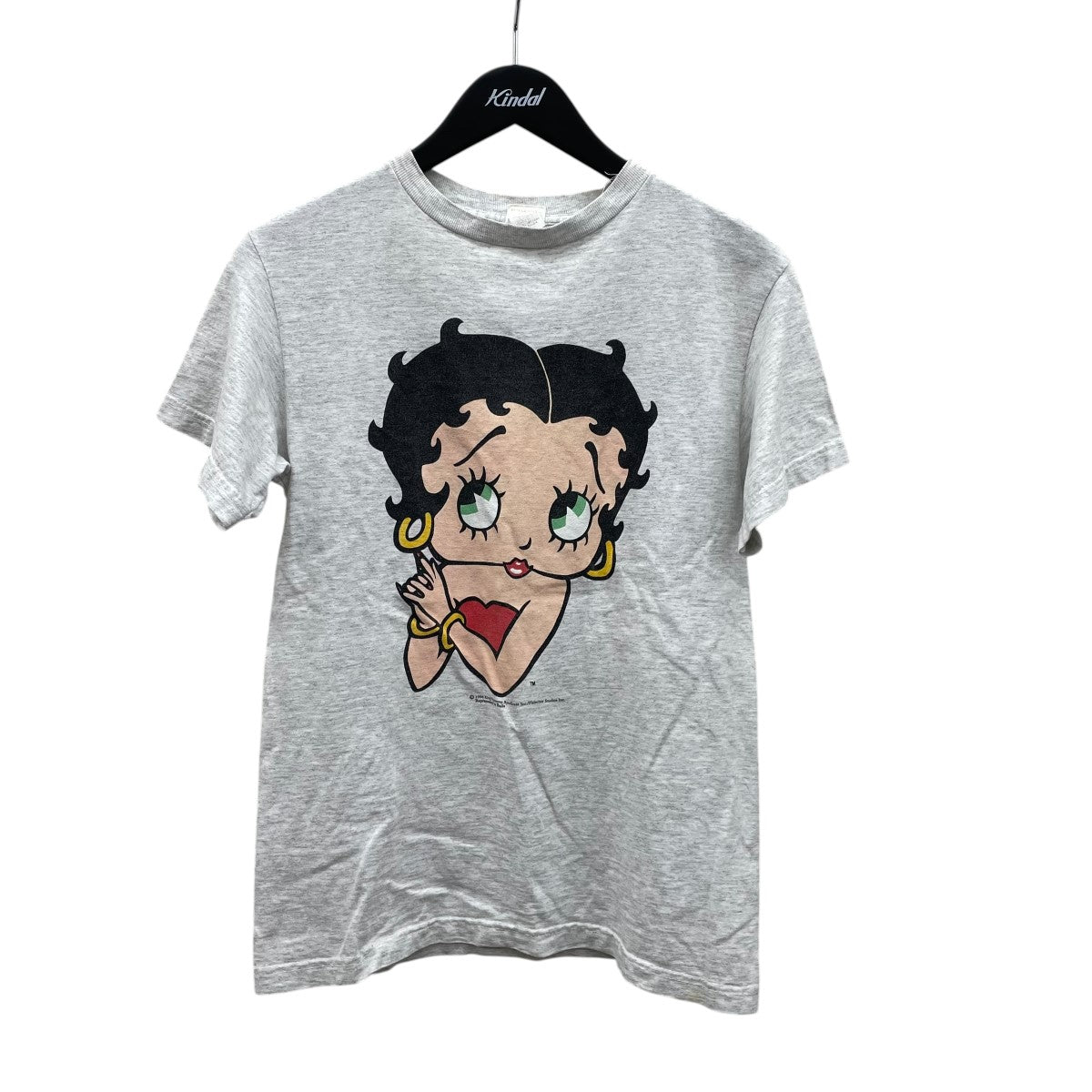 USED BETTY POOP 007 James Bond PARODY TEE半袖カットソー 古着・中古-1枚目のアイテム画像