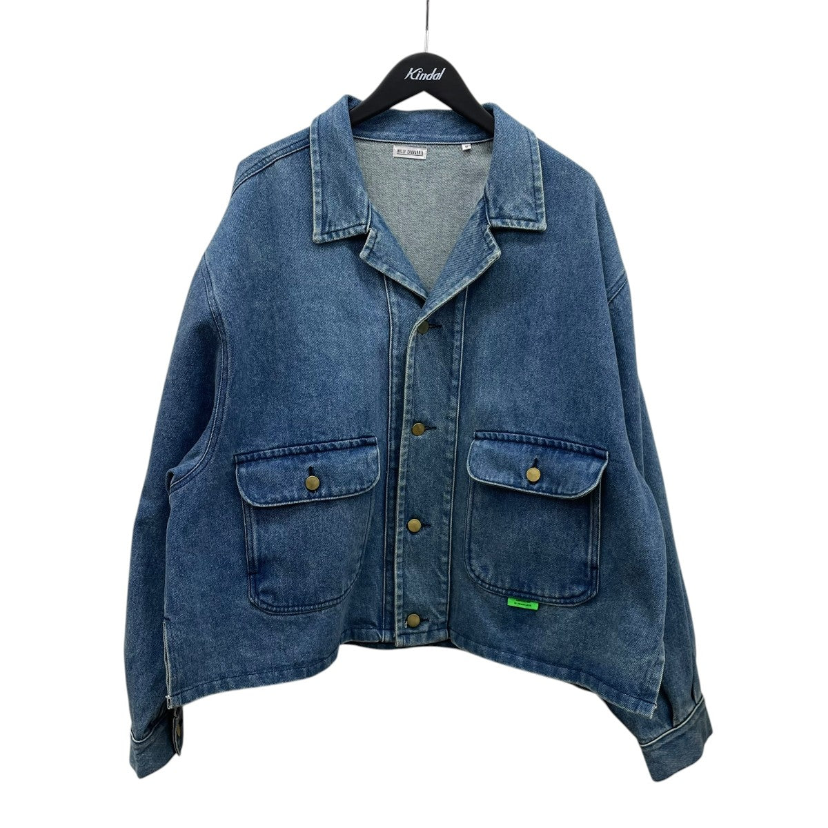 WILLY CHAVARRIA 20SSSILVERLAKE LAPEL JACKETデニムジャケット 古着・中古-1枚目のアイテム画像