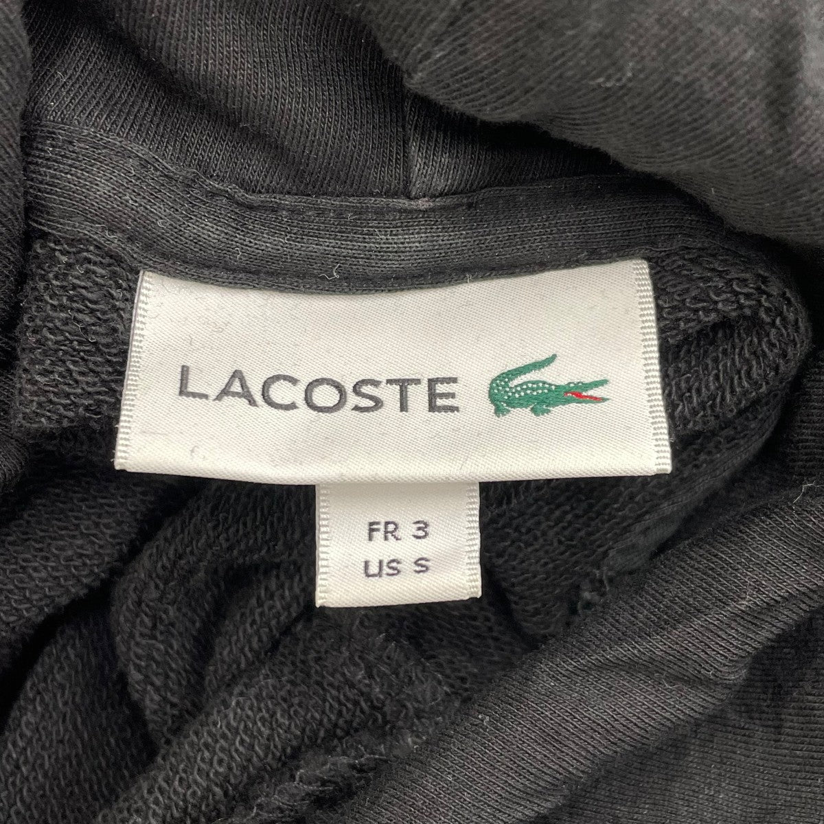 LACOSTE ビックロゴスウェットパーカーSH2169 古着・中古-5枚目のアイテム画像