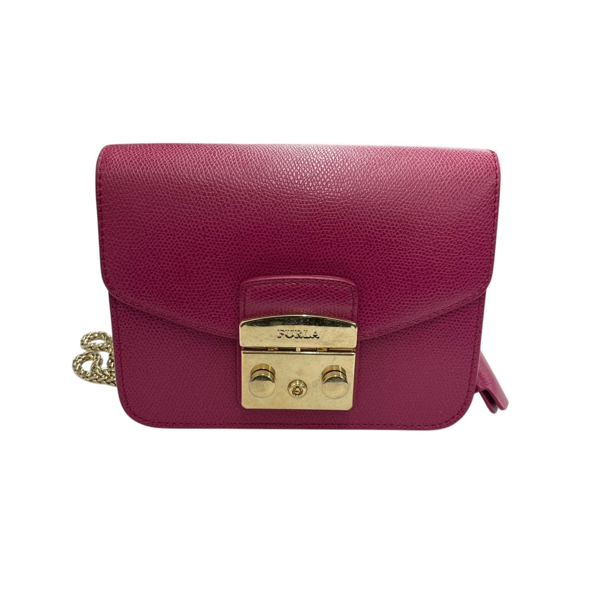 FURLA チェーンショルダーバッグ 古着・中古-1枚目のアイテム画像