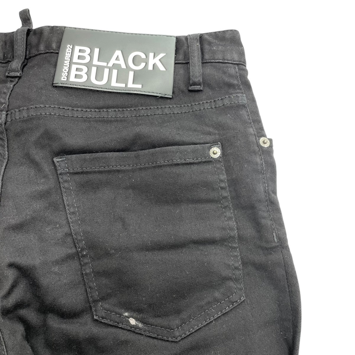 DSQUARED2 ブラックデニムパンツS74LB1414 古着・中古-4枚目のアイテム画像