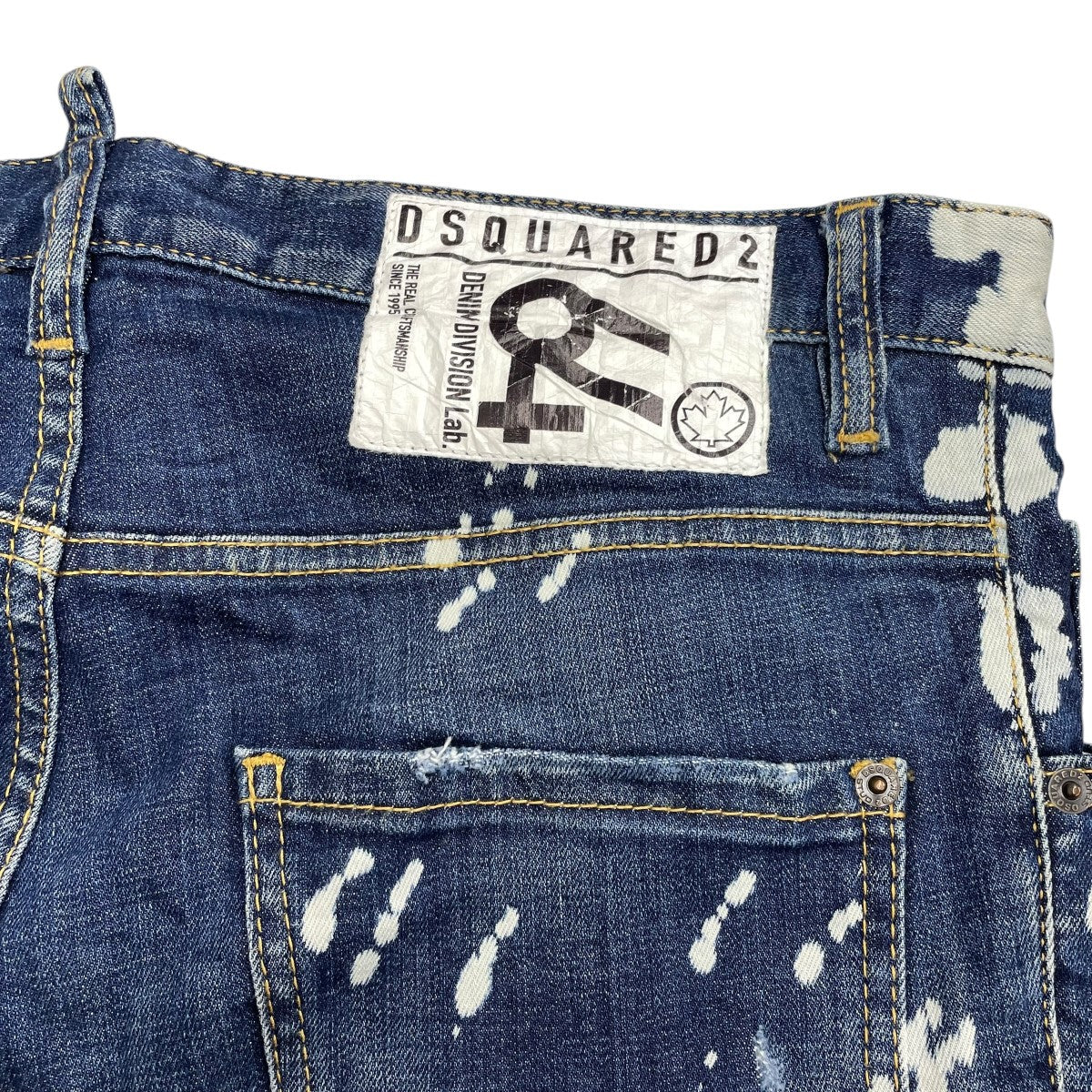 DSQUARED2 デニムパンツS74LB1247 古着・中古-4枚目のアイテム画像