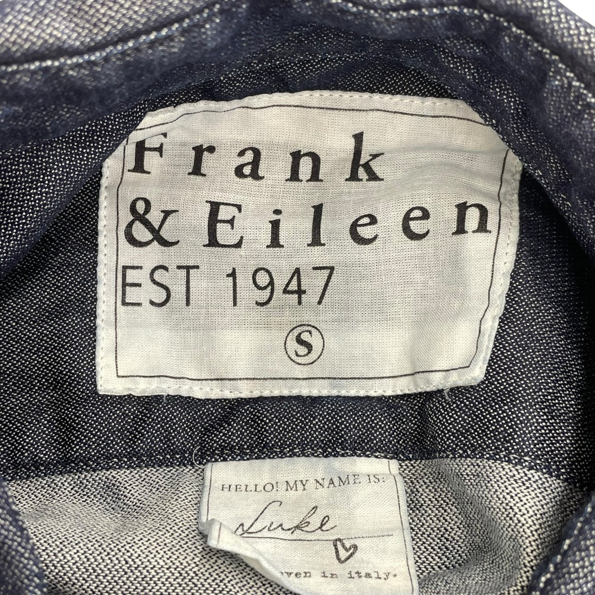 Frank＆Eileen ダンガリーシャツ 古着・中古-5枚目のアイテム画像