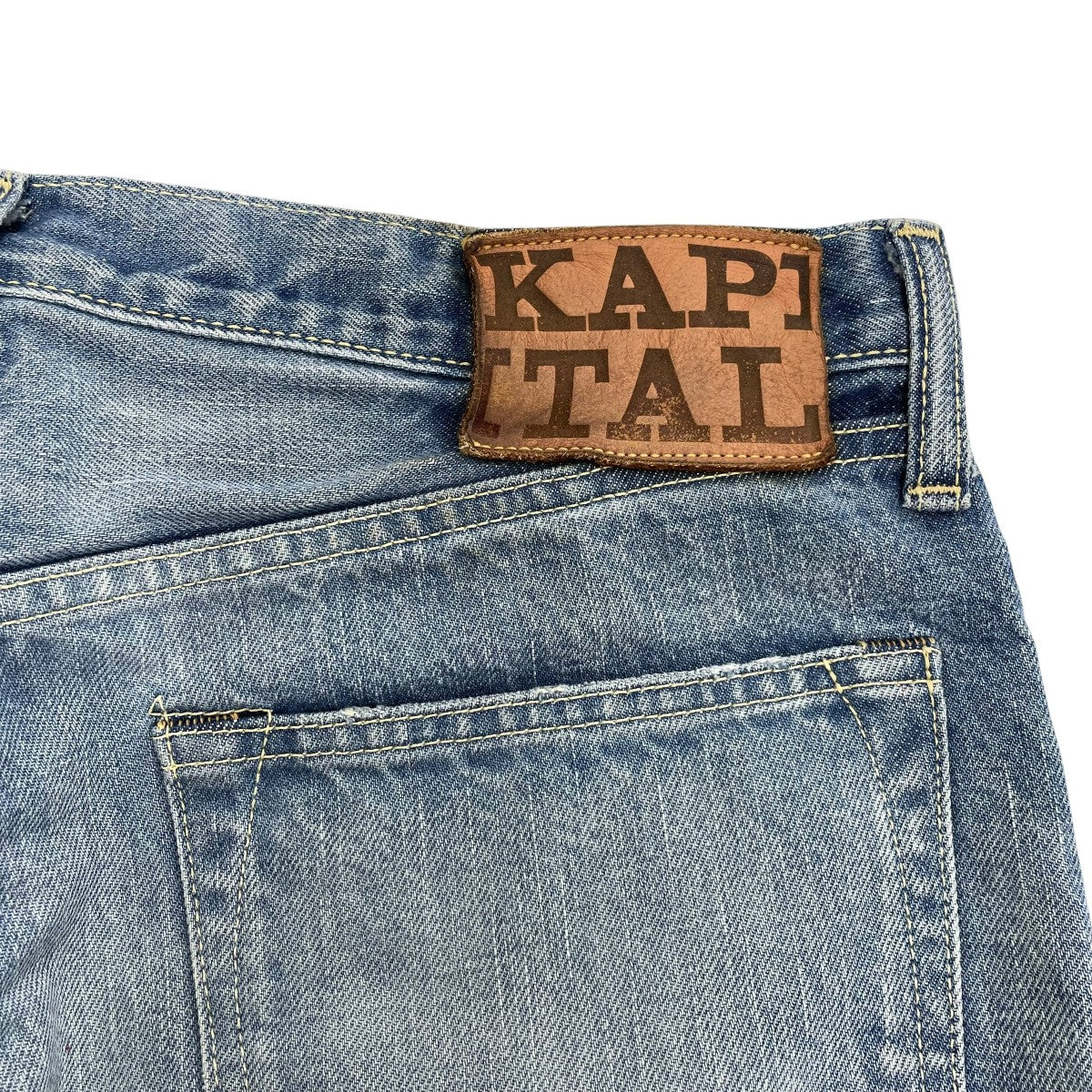 KAPITAL デニムパンツSLP022 古着・中古-4枚目のアイテム画像