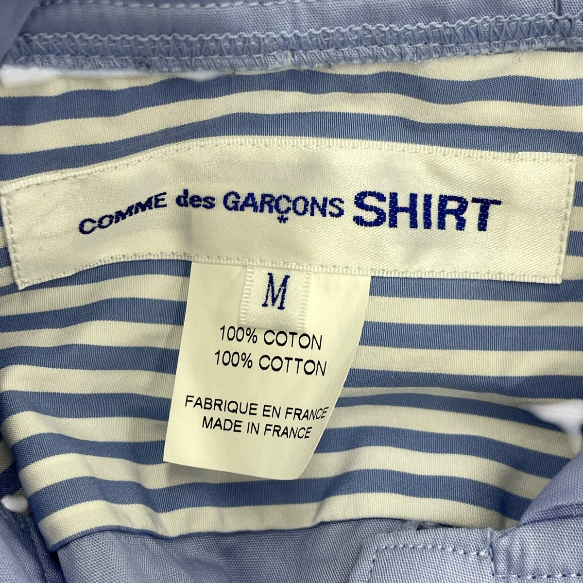 COMME des GARCONS SHIRT 半袖シャツFQ-B047 古着・中古-7枚目のアイテム画像