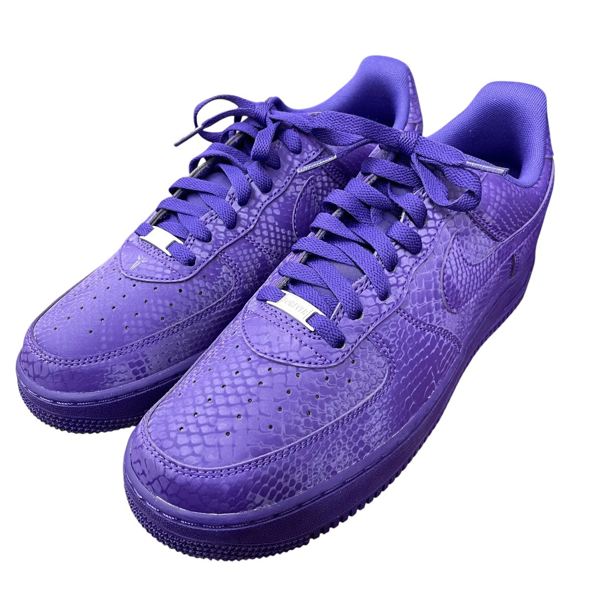 NIKE ×Kobe Bryant Air Force 1 Low Court PurpleスニーカーIB0018-500 古着・中古-1枚目のアイテム画像
