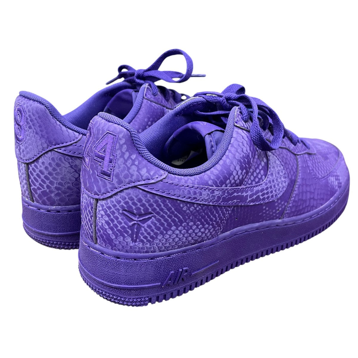 NIKE ×Kobe Bryant Air Force 1 Low Court PurpleスニーカーIB0018-500 古着・中古-2枚目のアイテム画像
