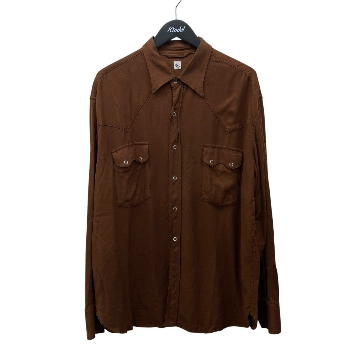KAPTAIN SUNSHINE ウォッシュドレーヨンカウボーイシャツ KS9FSH04 古着・中古-1枚目のアイテム画像