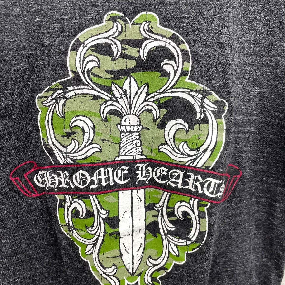 CHROME HEARTS VネックTシャツ 古着・中古-5枚目のアイテム画像