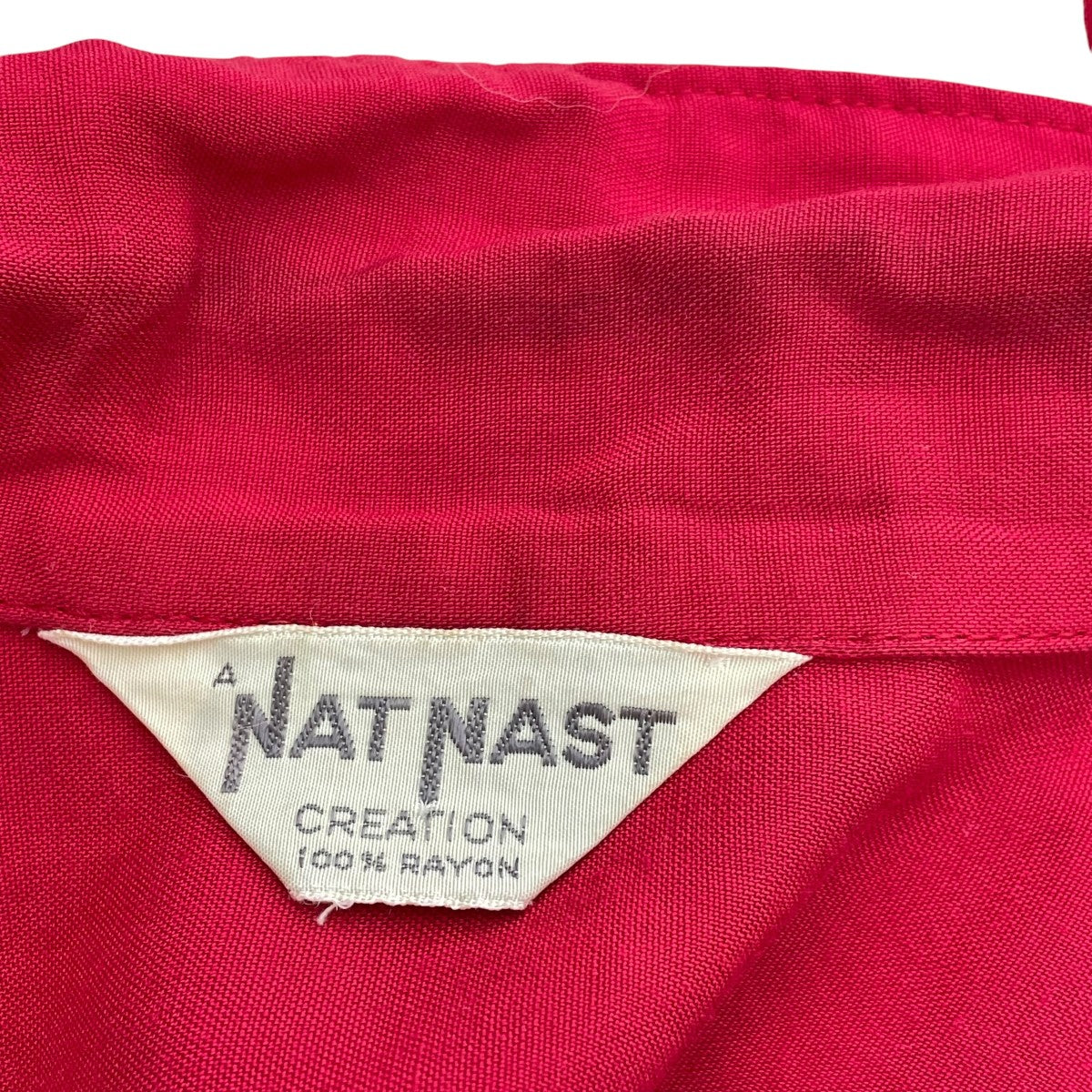 NATNAST 50〜60sボーリングシャツ 古着・中古-6枚目のアイテム画像