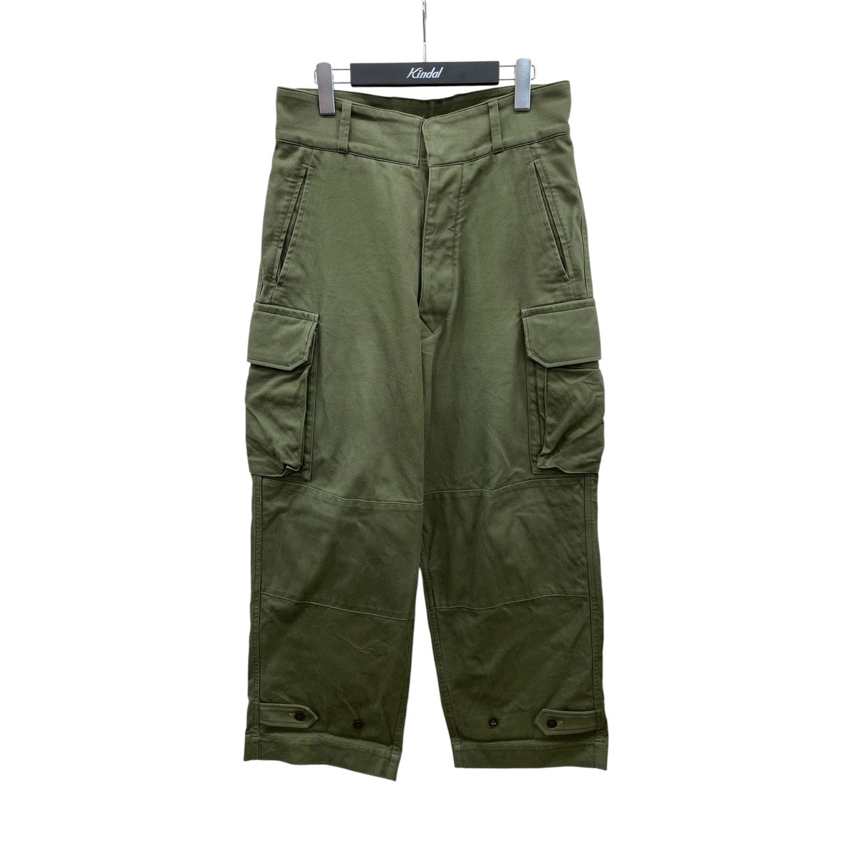 blurhms ROOTSTOCK Cotton Serge 47 PantsパンツbROOTS22F05 古着・中古-1枚目のアイテム画像