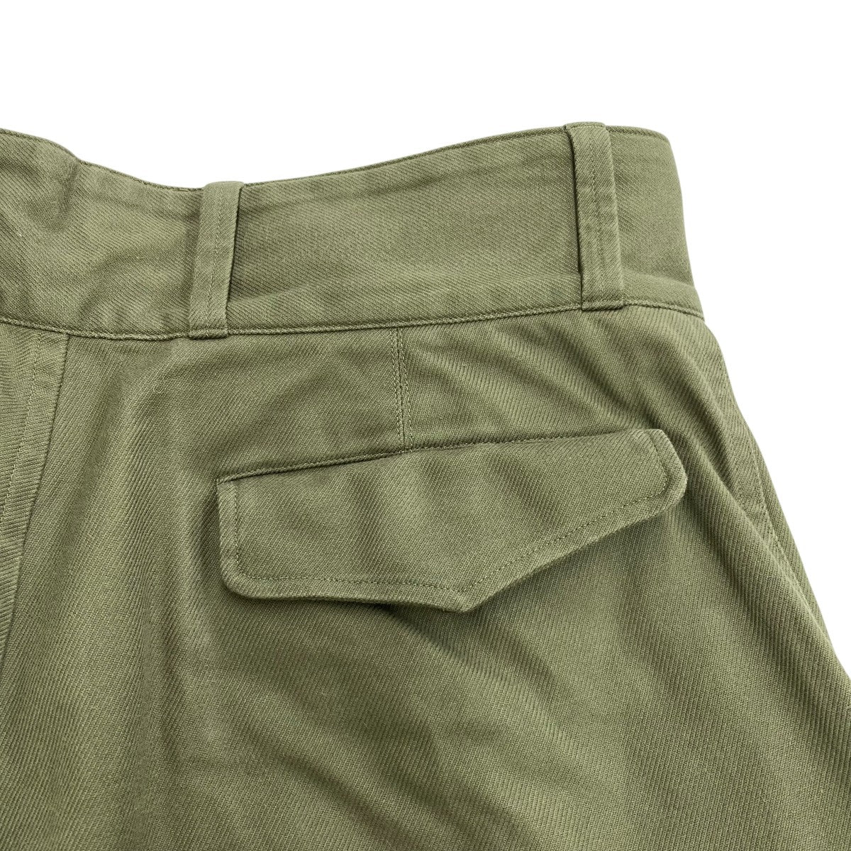 blurhms ROOTSTOCK Cotton Serge 47 PantsパンツbROOTS22F05 古着・中古-4枚目のアイテム画像