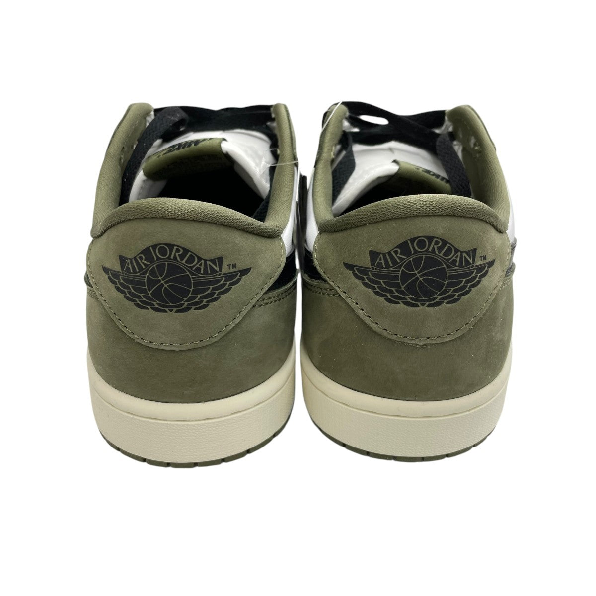 nike Air Jordan 1 Low OG Medium Olive and Summit WhiteスニーカーHQ6998-200 古着・中古-2枚目のアイテム画像