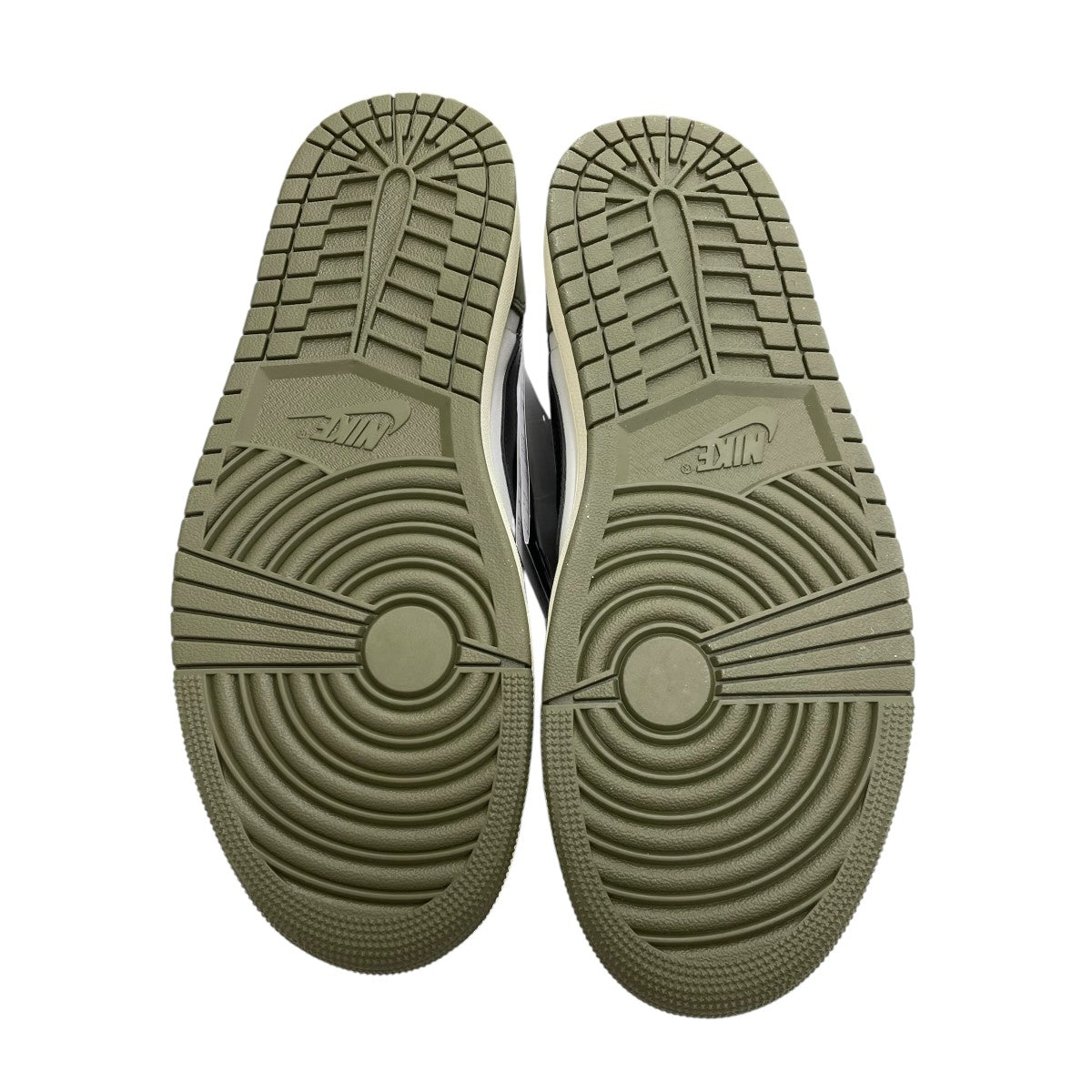 nike Air Jordan 1 Low OG Medium Olive and Summit WhiteスニーカーHQ6998-200 古着・中古-4枚目のアイテム画像