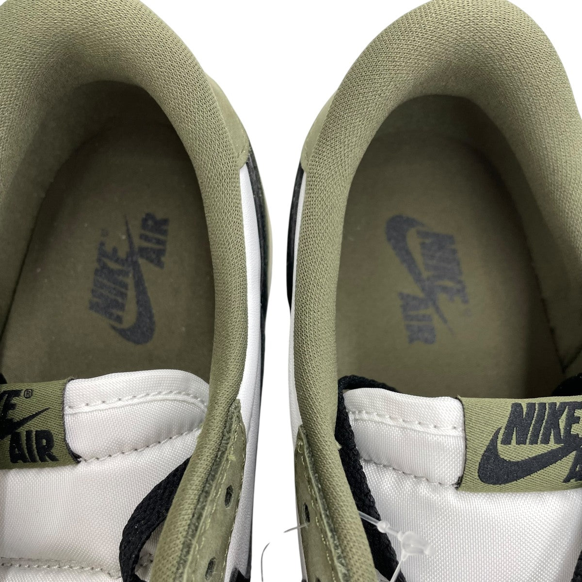 nike Air Jordan 1 Low OG Medium Olive and Summit WhiteスニーカーHQ6998-200 古着・中古-5枚目のアイテム画像