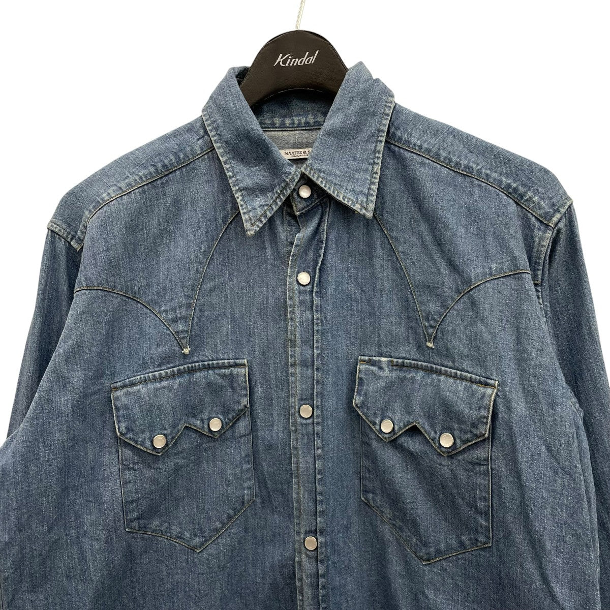 MAATEE＆SONS デニムシャツMT4103-0608A 古着・中古-3枚目のアイテム画像