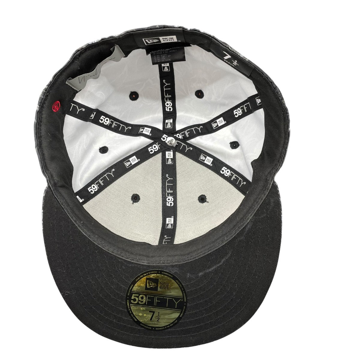 YOHJI YAMAMOTO×New Era キャップ 古着・中古-4枚目のアイテム画像