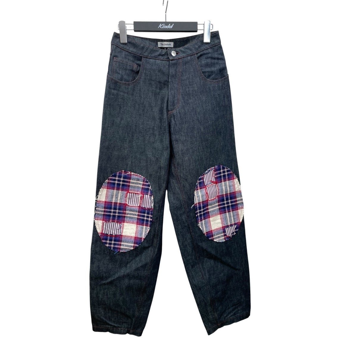 This Uniform APPLIQUE PATCH JEANSデニムパンツ 古着・中古-1枚目のアイテム画像