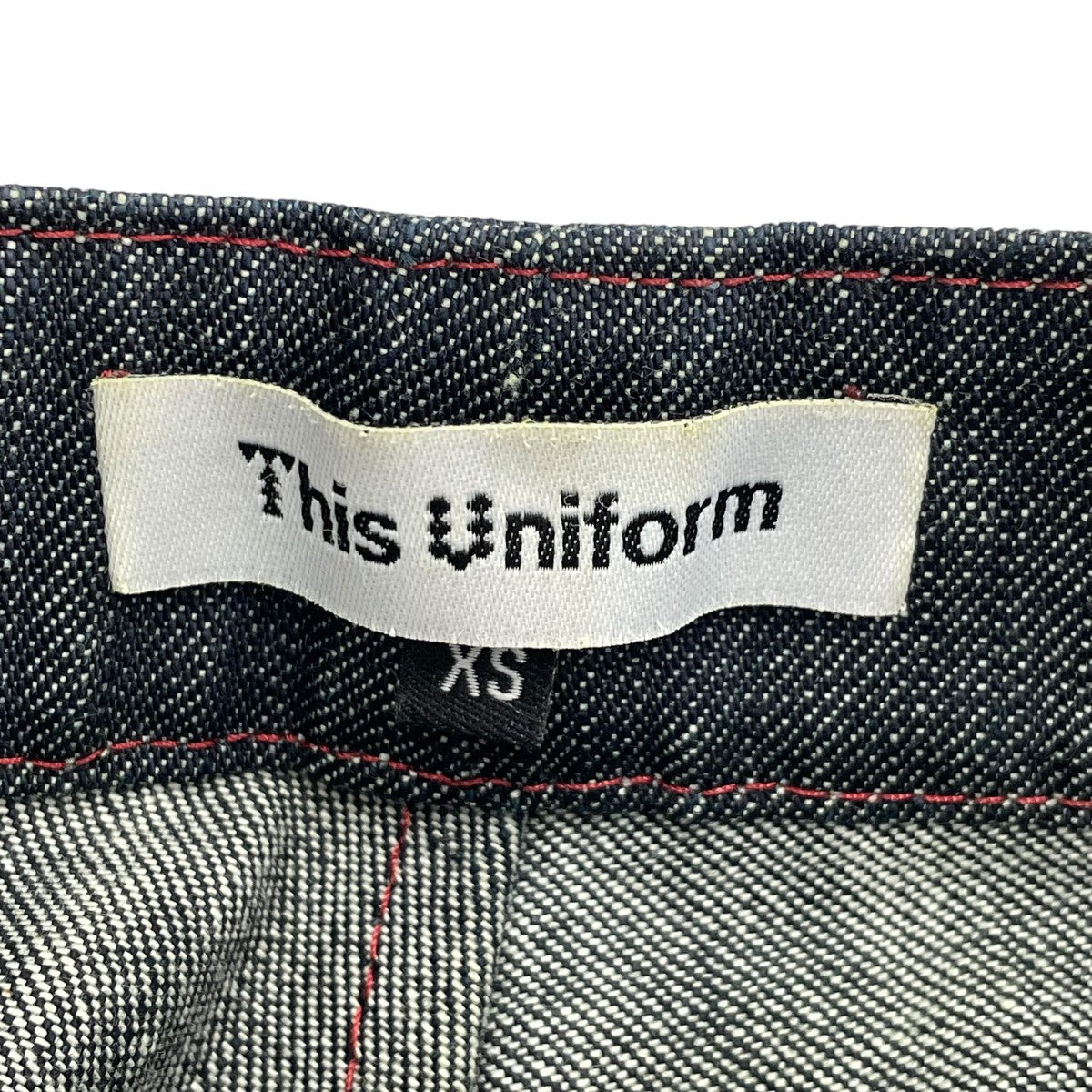 This Uniform APPLIQUE PATCH JEANSデニムパンツ 古着・中古-7枚目のアイテム画像
