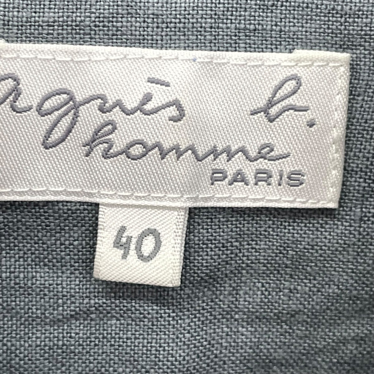 agnes b homme シャツW644UAF9 古着・中古-8枚目のアイテム画像