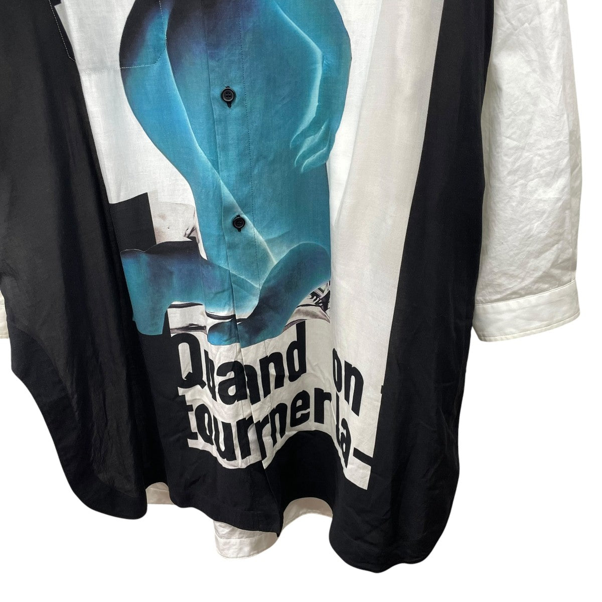 BLACK Scandal Yohji Yamamoto ロングシャツHV-B62-830 古着・中古-4枚目のアイテム画像