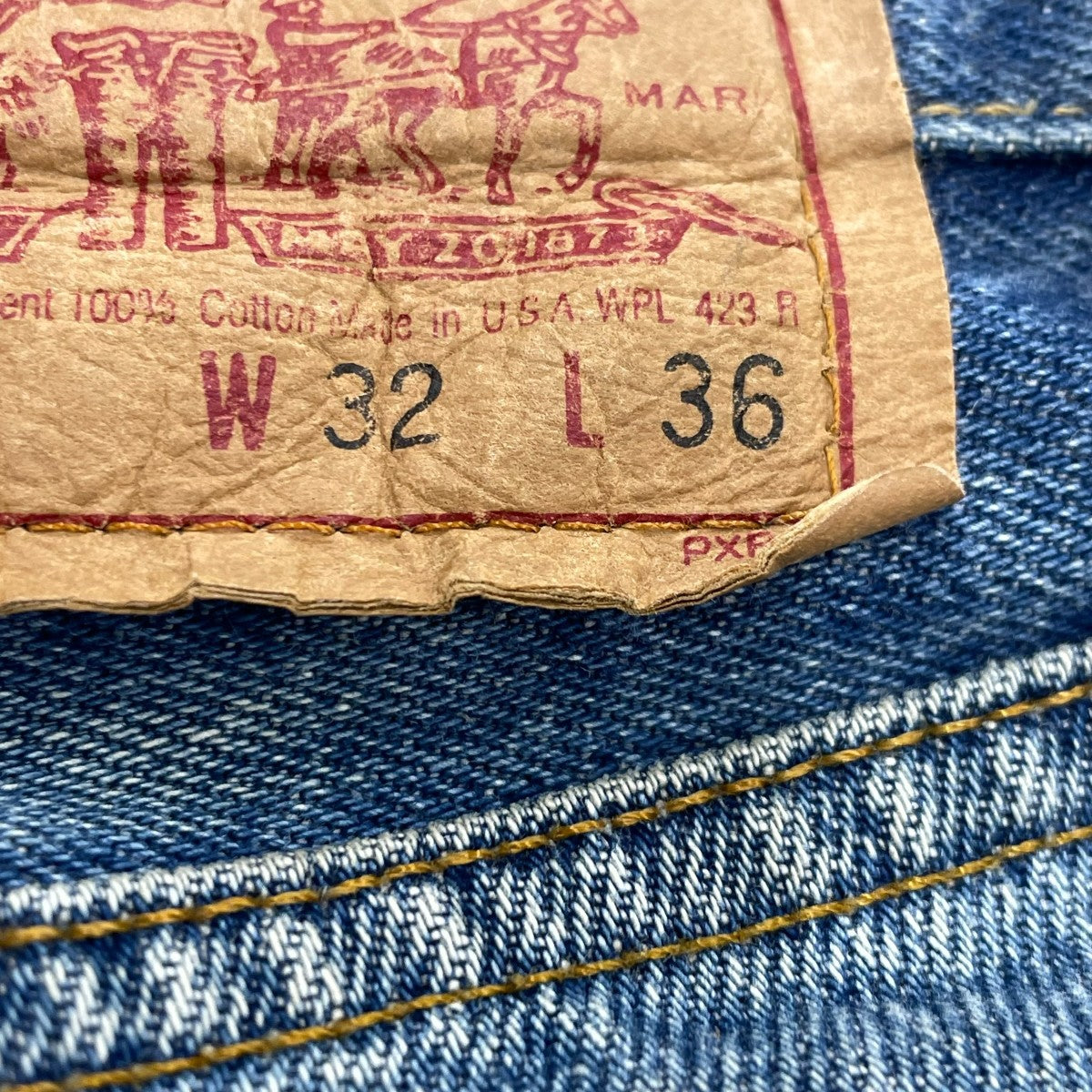 YUSHO KOBAYASHI デニムパンツ 古着・中古-9枚目のアイテム画像